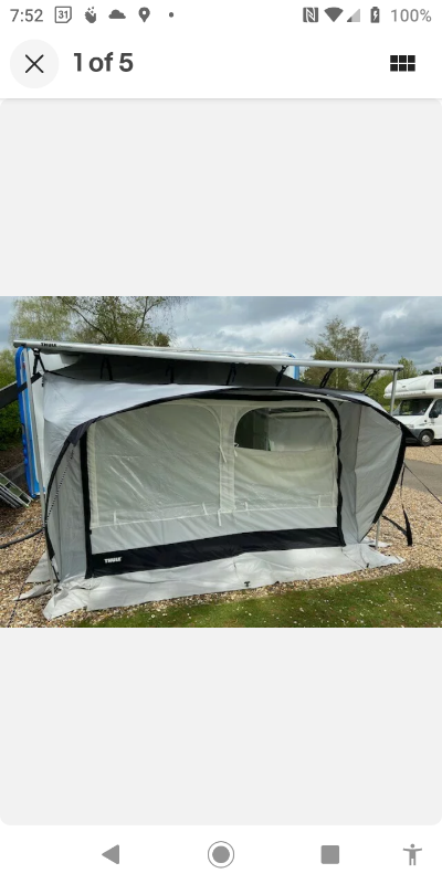 Thule Quickfit tent for omnistor 1200 